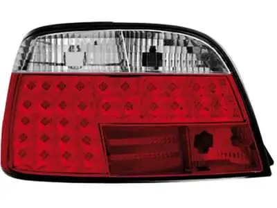 Tail Lights For BMW E38 7 Series '94>'01 Red White LED WorldWide Free Shipping A • $308.66